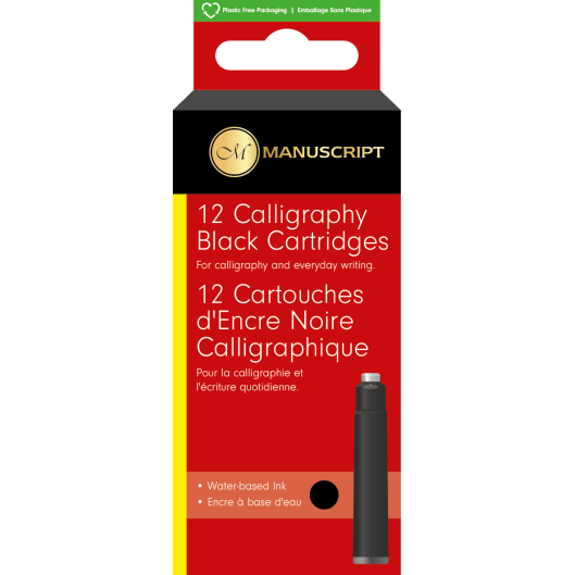 Manuscript Ink Cartridges - Pack of 12